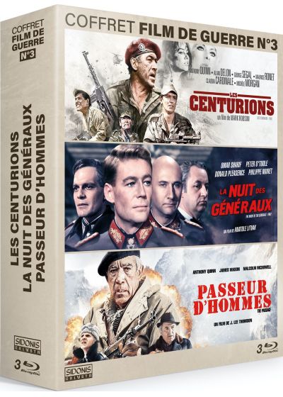 Les Centurions + La nuit généraux + Passeur d'hommes (Pack) - Blu-ray