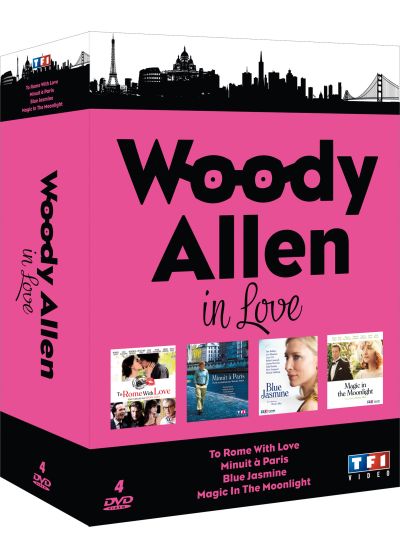 Woody Allen in Love : To Rome With Love + Minuit à Paris + Blue Jasmine + Magic in the Moonlight (Pack) - DVD