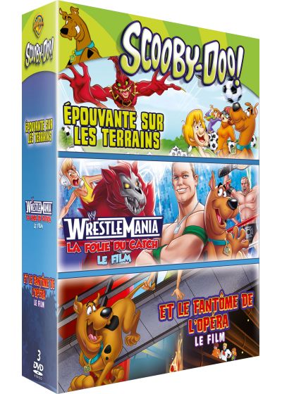 Scooby-doo! : Le fantôme de l'opéra + La folie du catch + Épouvante sur les terrains (Pack) - DVD
