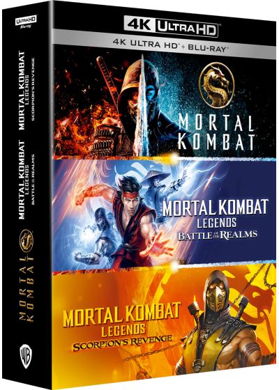 Mortal Kombat (2021) + Mortal Kombat Legends : Scorpion's Revenge & Battle of the Realms (4K Ultra HD + Blu-ray) - 4K UHD