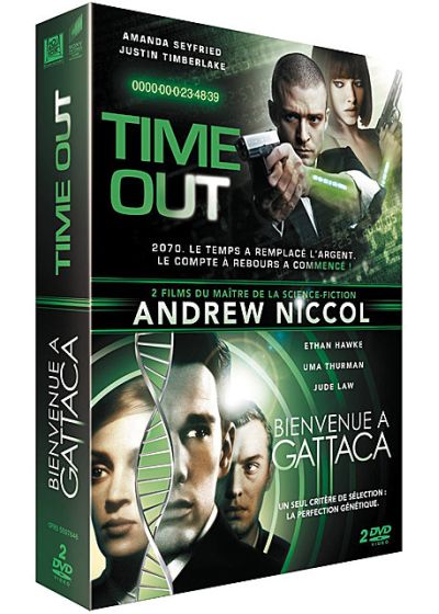 2 films d'Andrew Niccol : Time Out + Bienvenue à Gattaca (Édition Limitée) - DVD