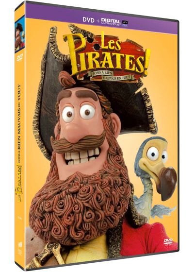 Les Pirates ! Bons à rien, mauvais en tout (DVD + Copie digitale) - DVD