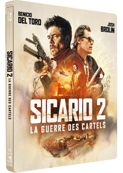 Sicario 2 : La guerre des Cartels (Édition SteelBook limitée) - Blu-ray