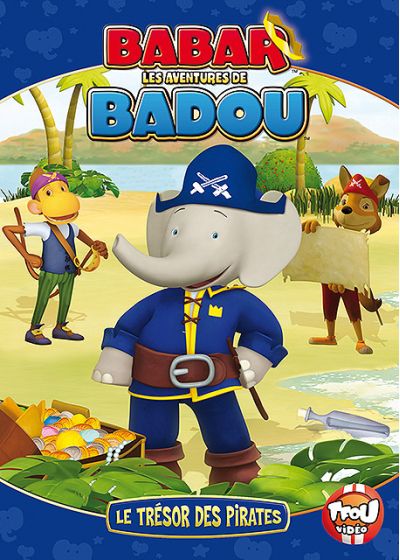 Babar - Les aventures de Badou - Le trésor des pirates - DVD
