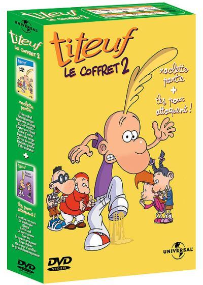 Titeuf - Le coffret 2 - Raclette partie + Les poux attaquent - DVD