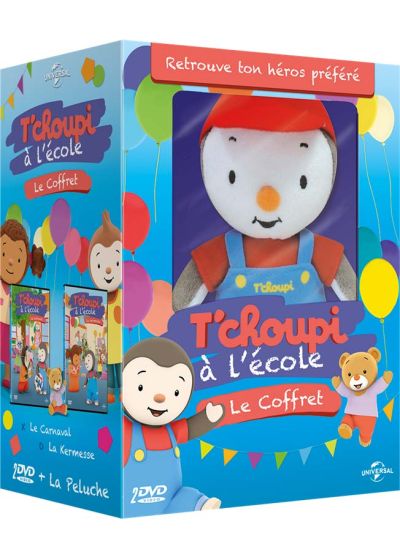 T'choupi à l'école - La kermesse + Le carnaval (+ 1 Peluche) - DVD