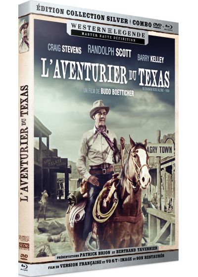 L'Aventurier du Texas (Édition Collection Silver Blu-ray + DVD) - Blu-ray