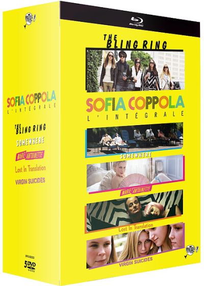 Sofia Coppola, l'intégrale - Coffret 5 films : The Bling Ring + Somewhere + Marie-Antoinette + Lost in Translation + The Virgin Suicides - Blu-ray