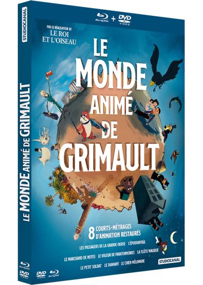 Le Monde animé de Grimault (Combo Blu-ray + DVD) - Blu-ray