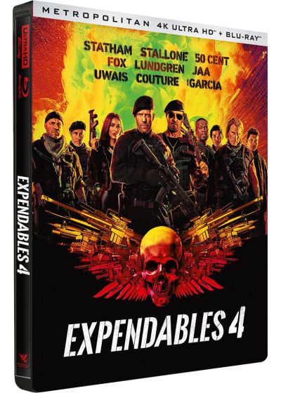 Expendables 4 (4K Ultra HD + Blu-ray - Édition SteelBook limitée) - 4K UHD