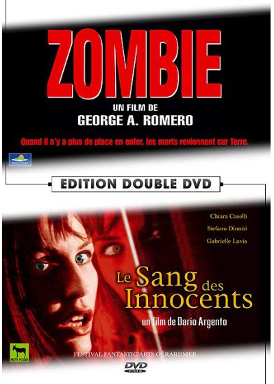 Zombie + Le sang des innocents (Pack) - DVD