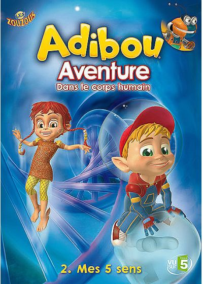 Adibou - Aventure dans le corps humain - 2. Mes 5 sens - DVD