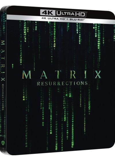 Matrix Resurrections (4K Ultra HD + Blu-ray - Édition boîtier SteelBook) - 4K UHD