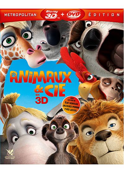 Animaux & Cie (Combo Blu-ray 3D + DVD) - Blu-ray 3D