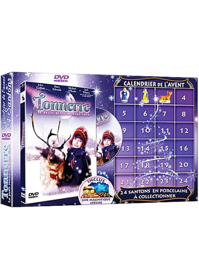 Tonnerre, le petit renne du Père Noël (Calendrier de l'Avent + Santons + Crèche) - DVD
