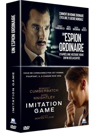 Benedict Cumberbatch - Coffret : Un espion ordinaire + Imitation Game (Pack) - DVD