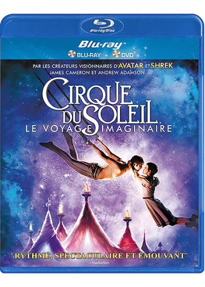 Cirque du Soleil : le voyage imaginaire (Combo Blu-ray + DVD) - Blu-ray