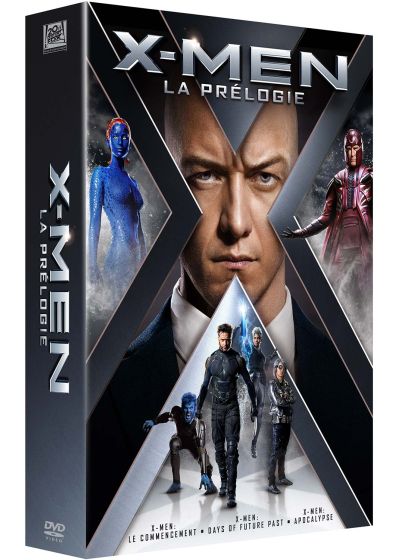 X-Men - La Prélogie : X-Men : Le commencement + X-Men : Days of Future Past + X-Men : Apocalypse - DVD