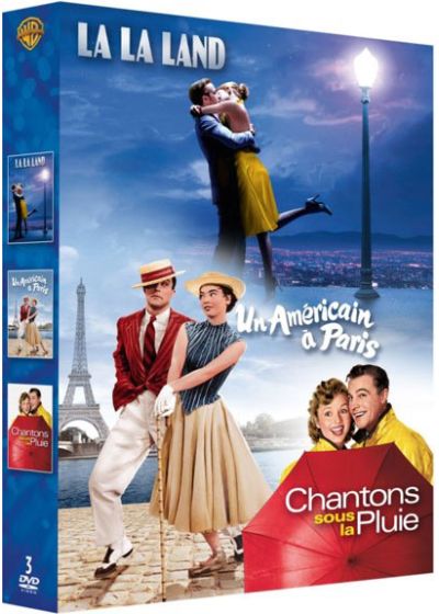 La La Land + Chantons sous la pluie + Un Américain à Paris (Pack) - DVD