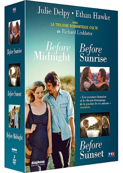 Before Sunrise + Before Sunset + Before Midnight - DVD