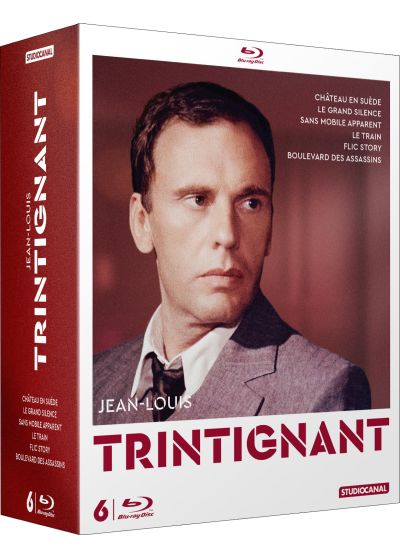 Jean-Louis Trintignant - Coffret 6 films (Pack) - Blu-ray