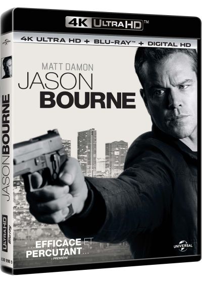 Jason Bourne (4K Ultra HD + Blu-ray + Digital UltraViolet) - 4K UHD
