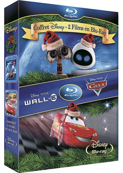 WALL-E + Cars, Quatre roues (Pack) - Blu-ray