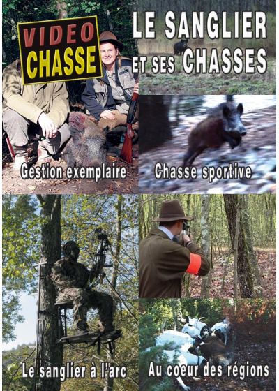 Le Sanglier et ses chasses : Gestion exemplaire, chasse sportive, le sanglier à l'arc, au coeur des régions - DVD