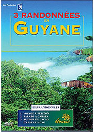 3 randonnées en Guyane - DVD