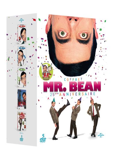 Coffret Mr. Bean 25ème anniversaire : Vol. 1 à 3 + Bean, le film + Drôles de grimaces - DVD
