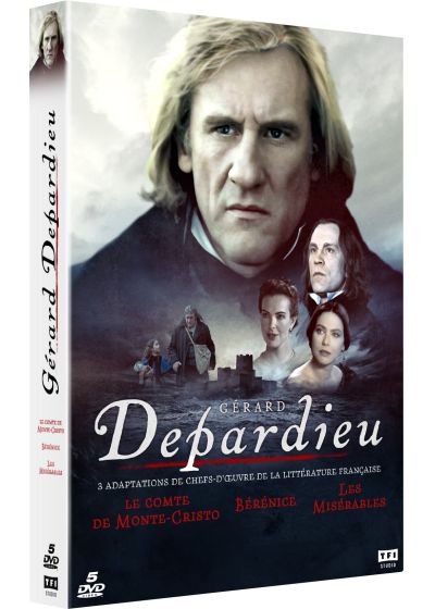 Gérard Depardieu : Le Comte de Monte-Cristo + Bérénice + Les Misérables (Pack) - DVD