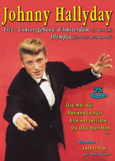 Johnny Hallyday - Concertgebouw d'Amsterdam : concert du 31 mars 1963 - DVD