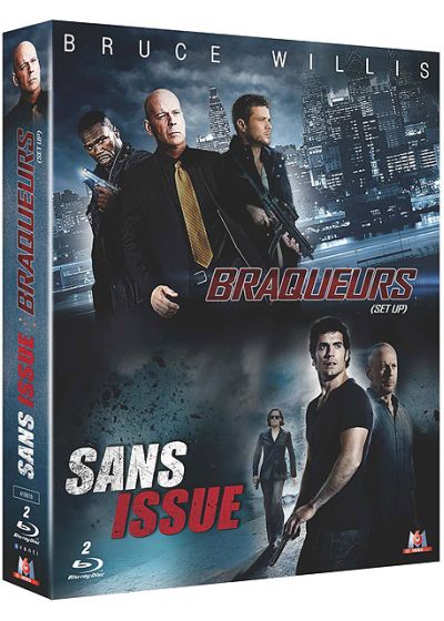 Bruce Willis : Braqueurs + Sans issue (Pack) - Blu-ray