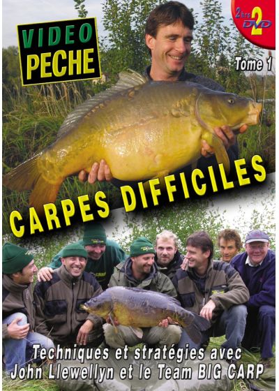 Carpes difficiles : Techniques et Stratégies avec John Llewellyn - DVD