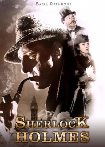 Coffret Basil Rathbone : Sherlock Holmes : La clef + Sherlock Holmes : La dame en Vert + Sherlock Holmes : Le train de la mort + Sherlock Holmes : L'arme secrète - DVD