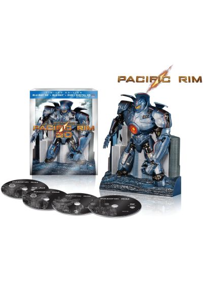 Pacific Rim (Combo Blu-ray 3D + Blu-ray + Copie digitale - Packaging en relief) - Blu-ray 3D