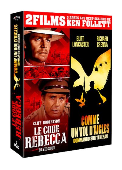 Le Code Rebecca + Comme un vol d'aigles : Commando sur Téhéran (Pack) - DVD