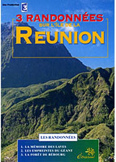 3 randonnées sur l'île de la Réunion - DVD