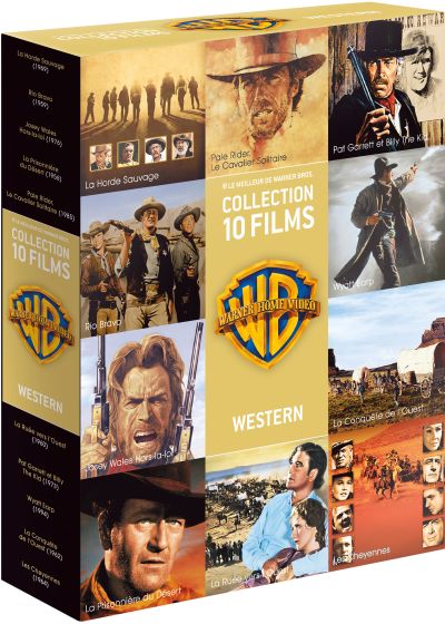 90 ans Warner - Coffret 10 films - Western