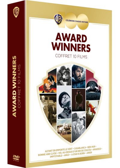 100 ans Warner - Coffret 10 films - Oscars - DVD