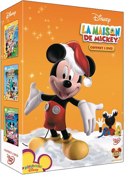 La Maison de Mickey - Coffret - Le grand plouf + Le pays des merveilles + Des aventures en couleur (Pack) - DVD