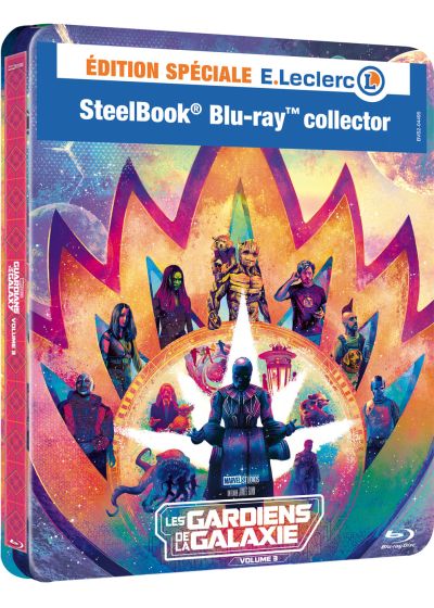 Les Gardiens de la Galaxie Vol. 3 (Édition spéciale E.Leclerc - SteelBook Blu-ray Collector) - Blu-ray