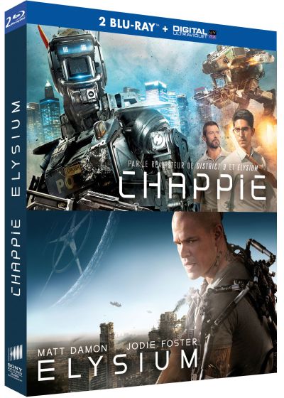 Chappie + Elysium (Blu-ray + Copie digitale) - Blu-ray
