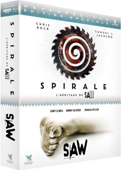 Spirale : l'héritage de Saw + Saw (4K Ultra HD + Blu-ray - Édition boîtier SteelBook) - 4K UHD
