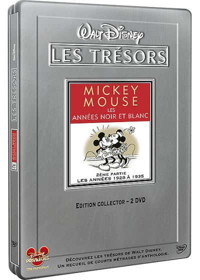 Mickey Mouse, les années noir et blanc - 2ème partie - Les années 1928 à 1935 (Édition Collector boîtier SteelBook) - DVD