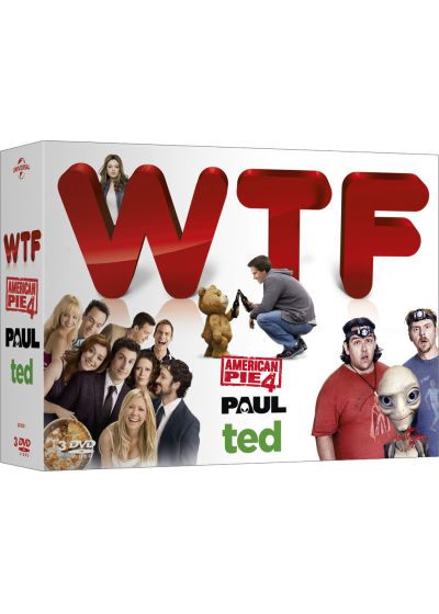 WTF (What the Fuck!) - Coffret : Paul + Ted + American Pie 4 (Pack) - DVD