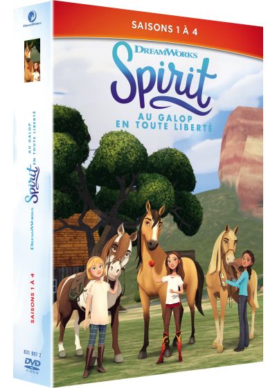 Spirit, au galop en toute liberté - Saisons 1 à 4 - DVD