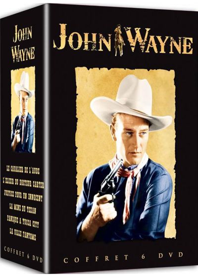 John Wayne : Le Cavalier de l'aube + L'Elixir du docteur Carter + Justice pour un innocent + La Mine du texan + Panique à Yucca City + La Ville fantôme (Pack) - DVD
