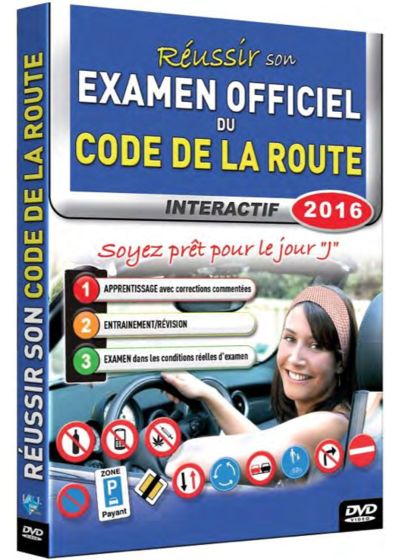 Réussir son examen officiel du code de la route 2016 - DVD