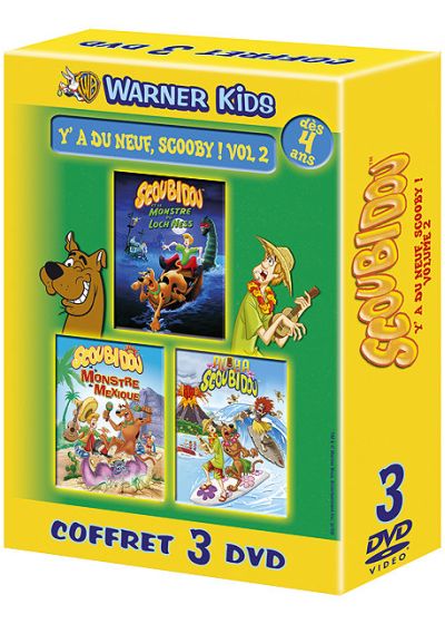 Coffret Y'a du neuf, Scooby ! Vol. 2 - Scoubidou et le monstre du Loch Ness + Scoubidou et le monstre du Mexique + Aloha, Scooby-Doo! - DVD